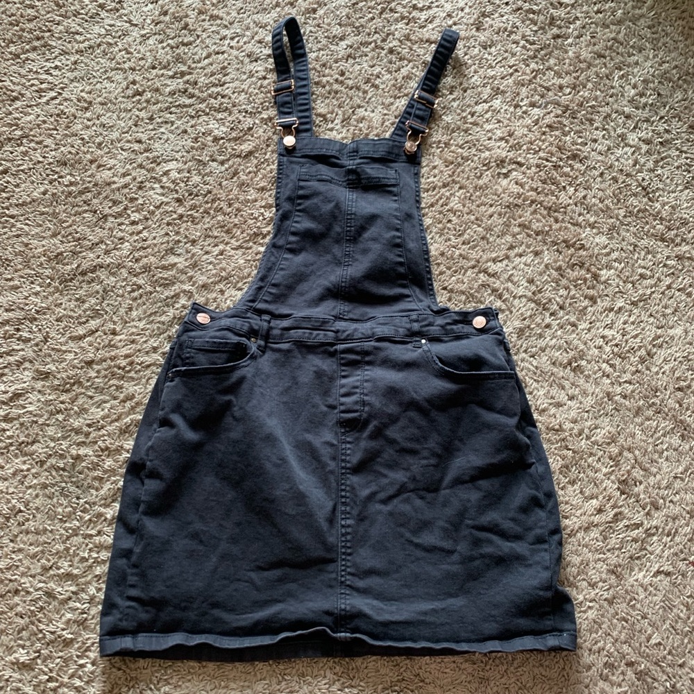 Black pacsun overall dress